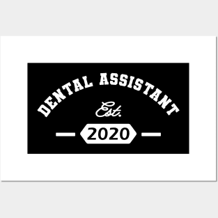 Dental Assistant Est. 2020 Posters and Art